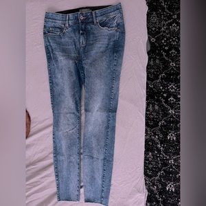 TORRID Bombshell Skinny Jeans with Raw Hem 10R